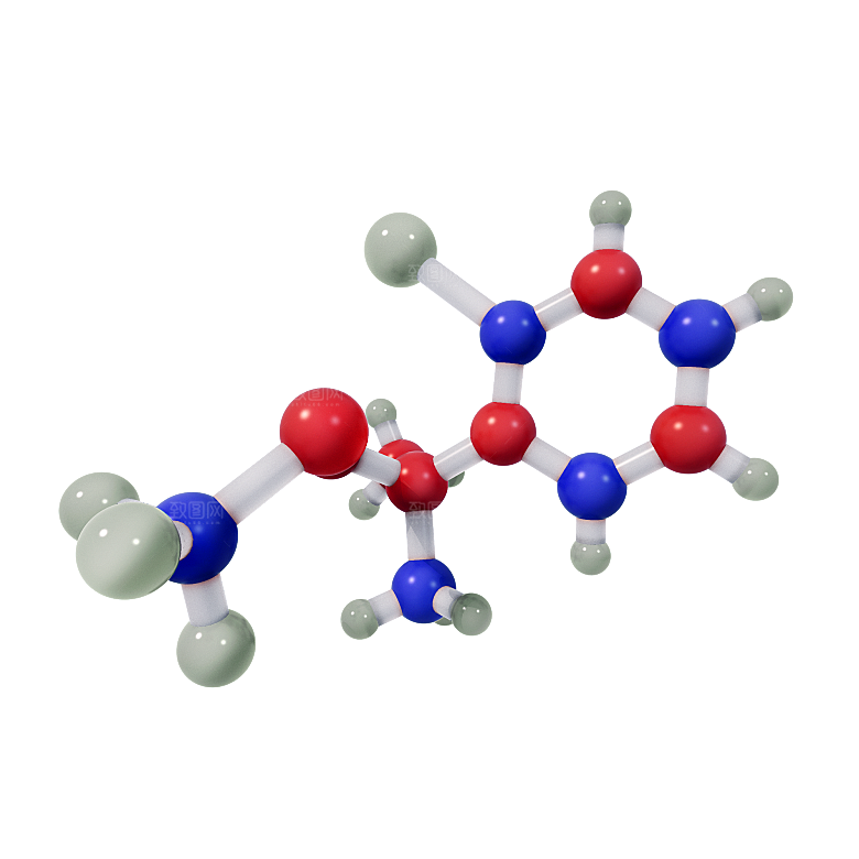 卡通生物基因DNA化妆品医疗化学分子