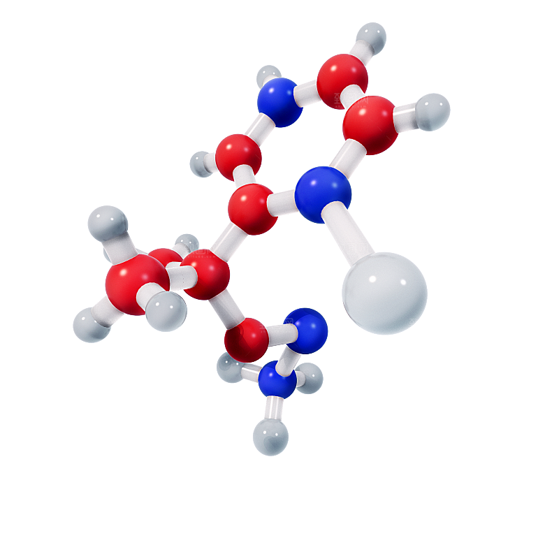 卡通生物基因DNA化妆品医疗化学分子