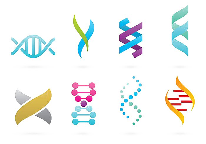 卡通生物基因DNA化妆品医疗化学分子