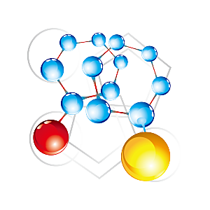 卡通生物基因DNA化妆品医疗化学分子