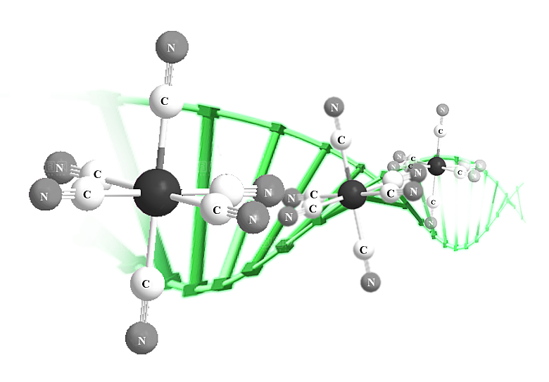 卡通生物基因DNA化妆品医疗化学分子素材