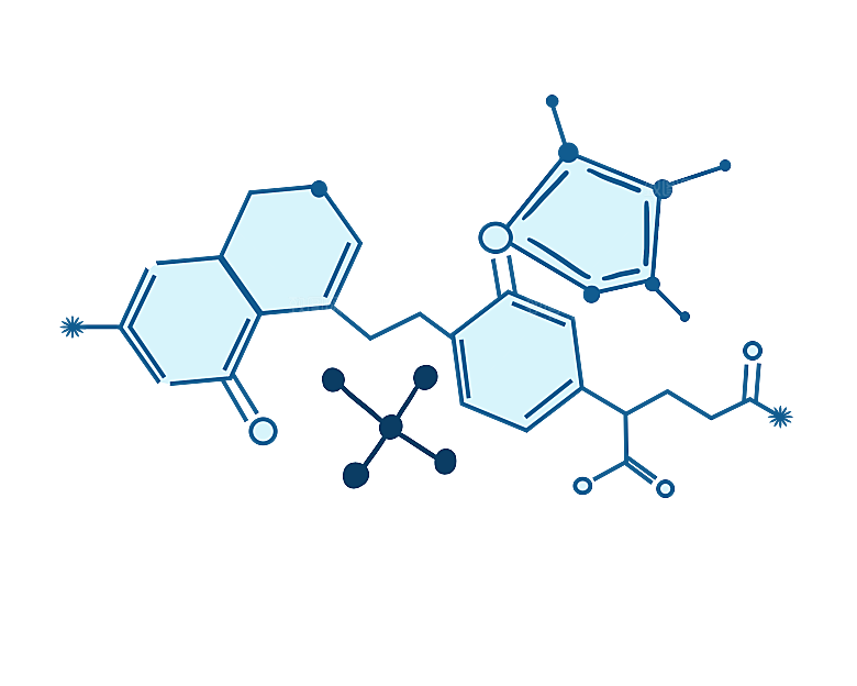 卡通生物基因DNA化妆品医疗化学分子素材