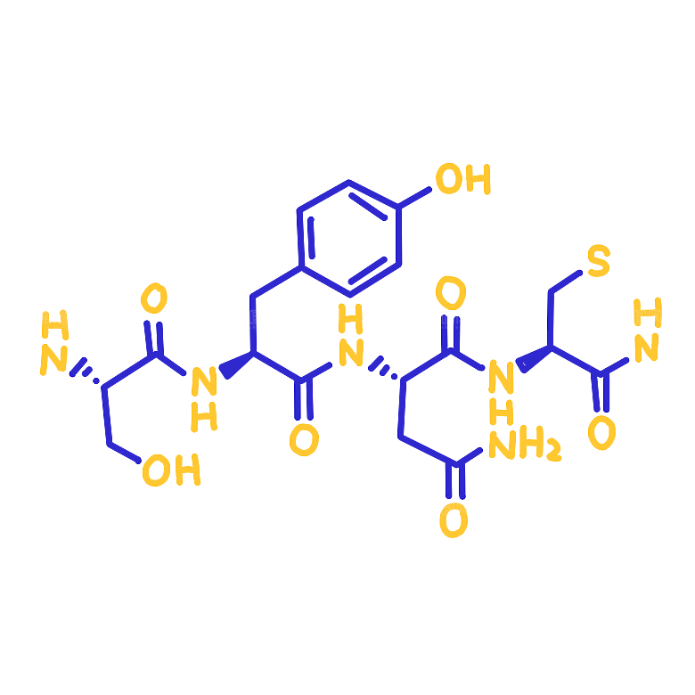卡通生物基因DNA化妆品医疗化学分子素材