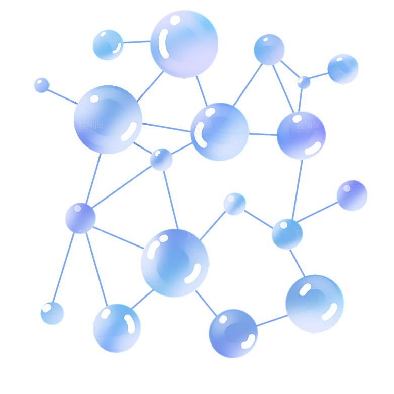 卡通生物基因DNA化妆品医疗化学分子