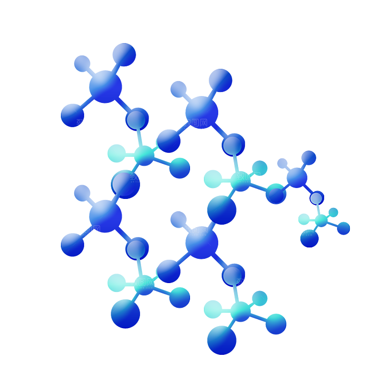 卡通生物基因DNA化妆品医疗化学分子