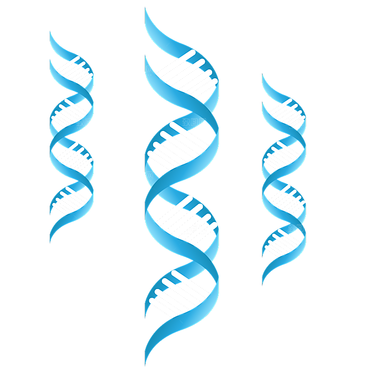 卡通生物基因DNA化妆品医疗化学分子