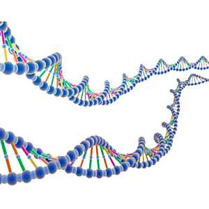 卡通生物基因DNA化妆品医疗化学分子素材