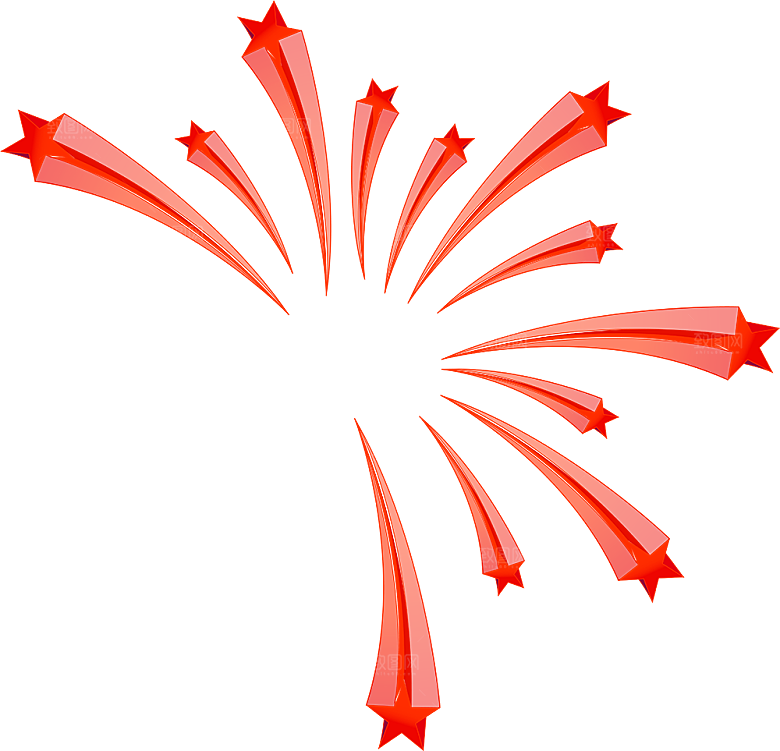 炫酷渐变放射光线PNG免抠透明背景