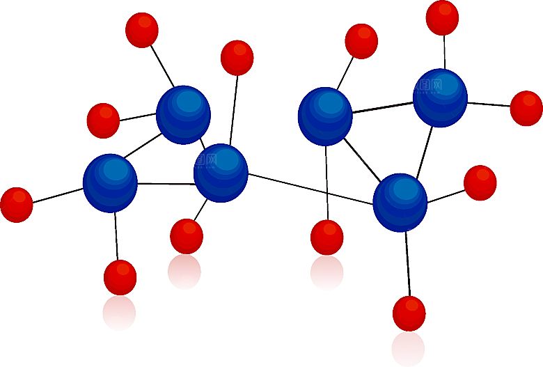 卡通生物基因DNA化妆品医疗化学分子素材