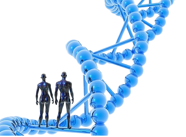 卡通生物基因DNA化妆品医疗化学分子