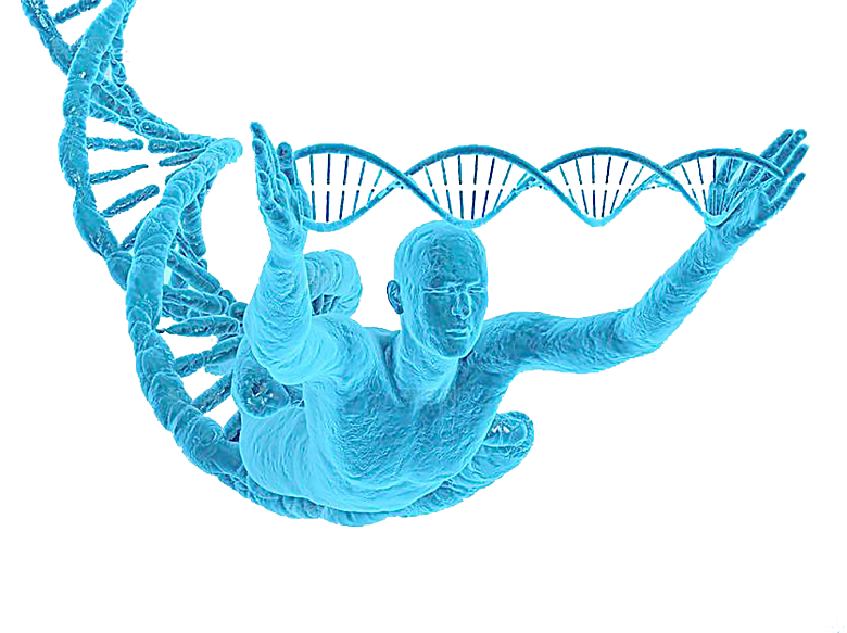 卡通生物基因DNA化妆品医疗化学分子素材
