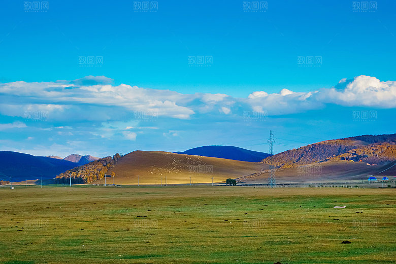 内蒙古自治区乌兰布统景区秋色
