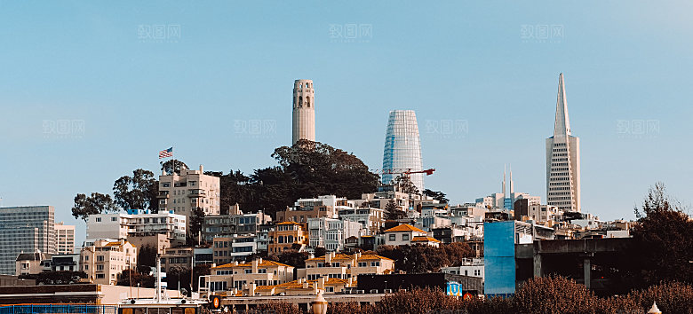 美国旧金山旅游风景摄影照片旧金山城市