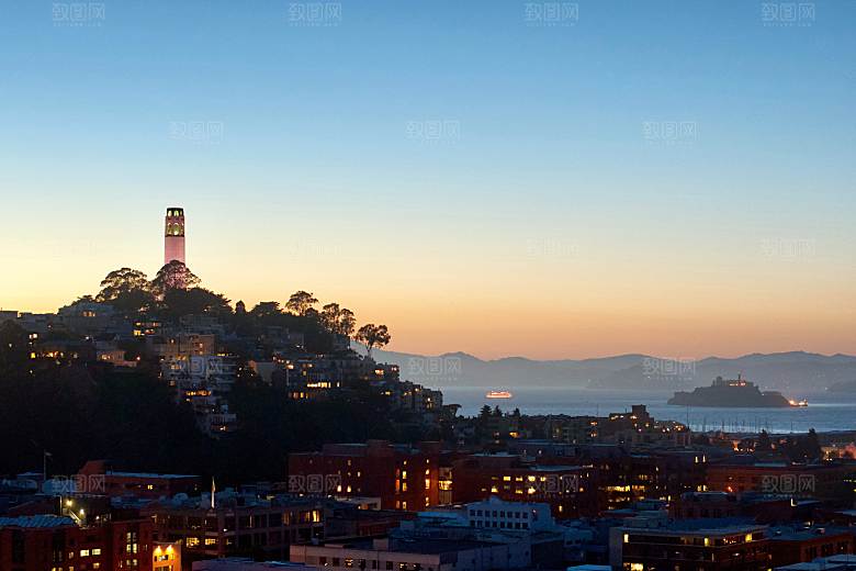 美国旧金山旅游风景摄影照片旧金山城市图片