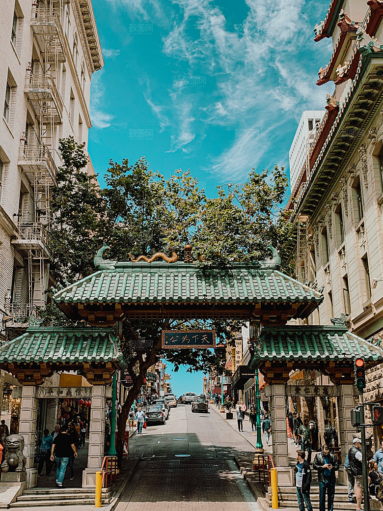 美国旧金山旅游风景摄影照片旧金山城市