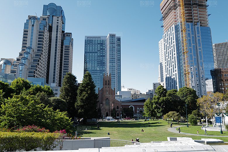 美国旧金山旅游风景摄影照片旧金山城市