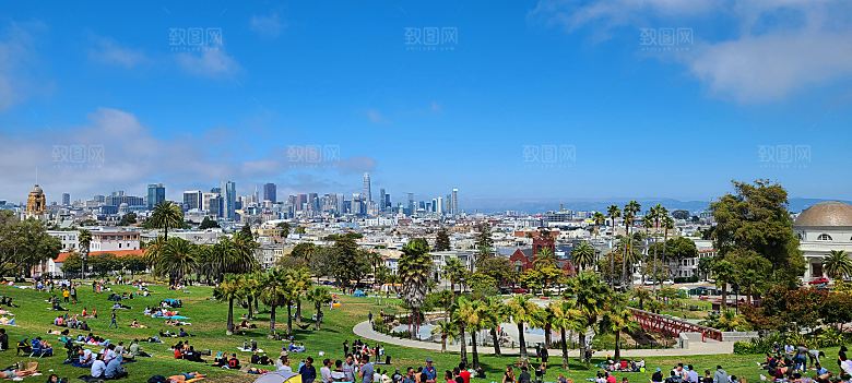 美国旧金山旅游风景摄影照片旧金山城市图片