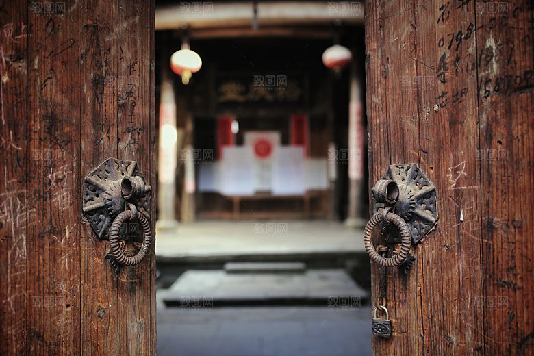 江西古镇婺源旅游风景摄影封面照片古镇