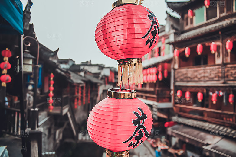 江西古镇婺源旅游风景摄影封面照片古镇