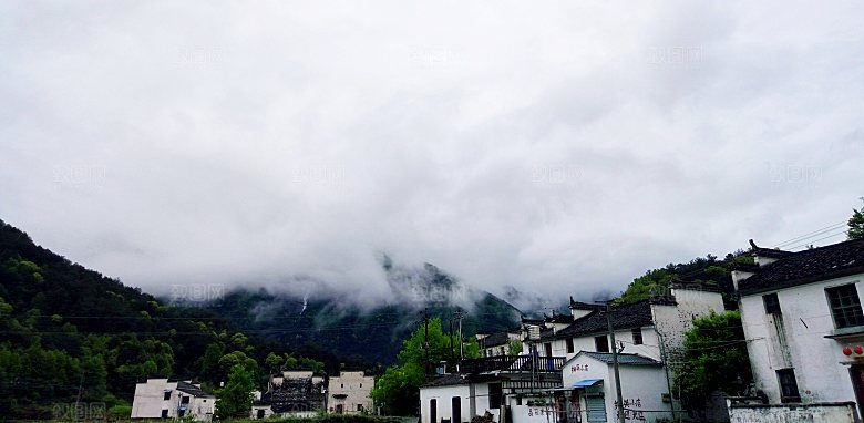 江西古镇婺源旅游风景摄影封面照片古镇