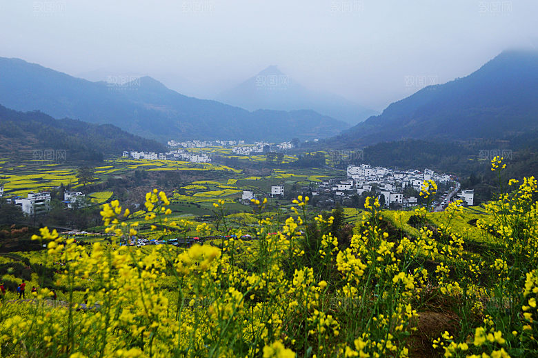 江西古镇婺源旅游风景摄影封面照片古镇