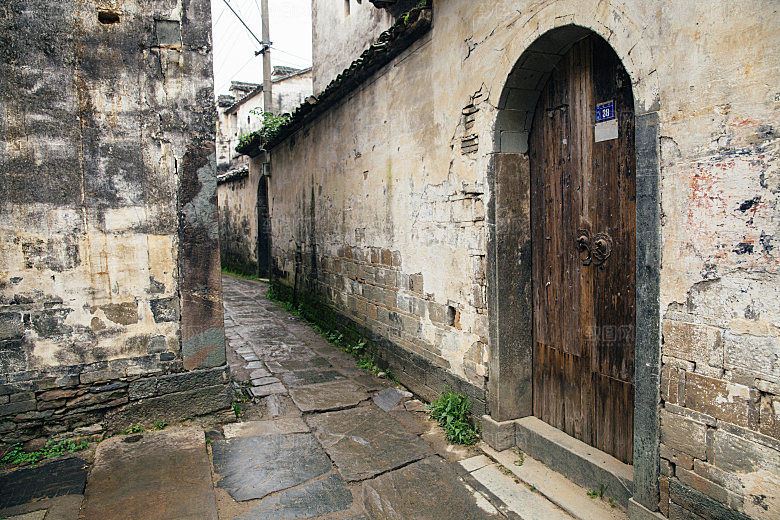 江西古镇婺源旅游风景摄影封面照片古镇