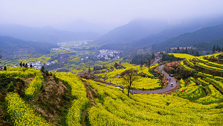 江西古镇婺源旅游风景摄影封面照片古镇