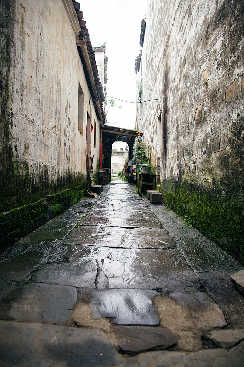 江西古镇婺源旅游风景摄影封面照片古镇图片