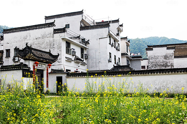 江西古镇婺源旅游风景摄影封面照片古镇图片