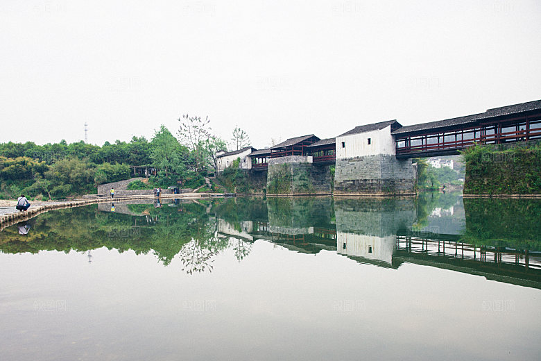 江西古镇婺源旅游风景摄影封面照片古镇图片