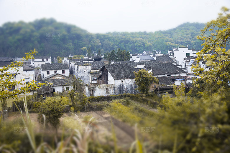 江西古镇婺源旅游风景摄影封面照片古镇