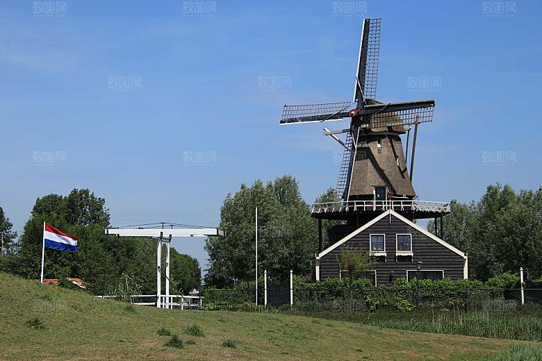 欧洲乡村旅游自然风景农村封面欧洲乡村