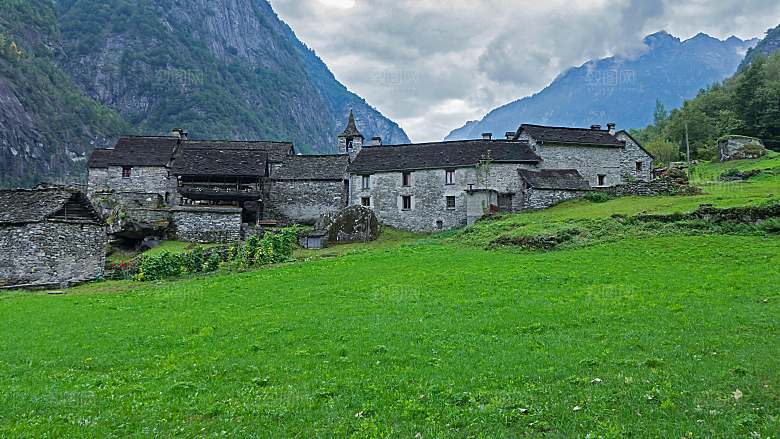 欧洲乡村旅游自然风景农村封面欧洲乡村图片