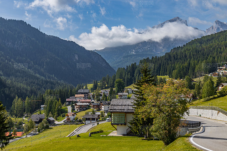 欧洲乡村旅游自然风景农村封面欧洲乡村图片