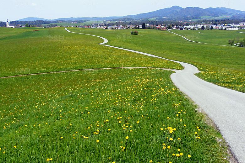 欧洲乡村旅游自然风景农村封面欧洲乡村图片