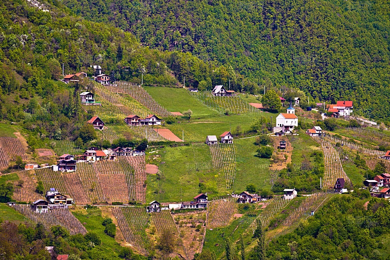 欧洲乡村旅游自然风景农村封面欧洲乡村