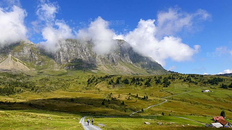 欧洲乡村旅游自然风景农村封面欧洲乡村图片