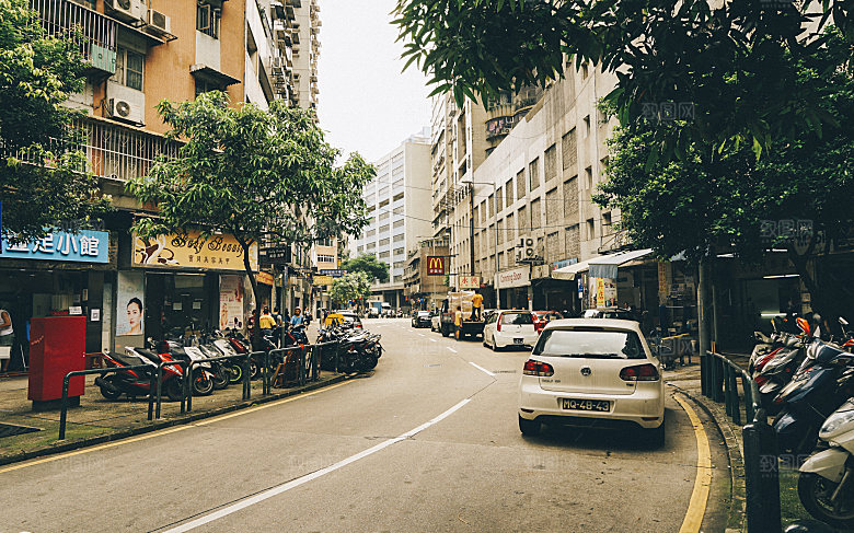 澳门旅游风景城市摄影封面照片澳门网红素材