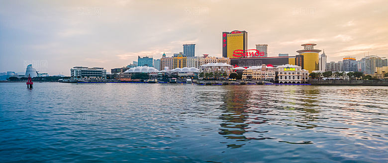 澳门旅游风景城市摄影封面照片澳门网红素材