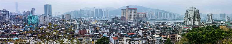 澳门旅游风景城市摄影封面照片澳门网红素材