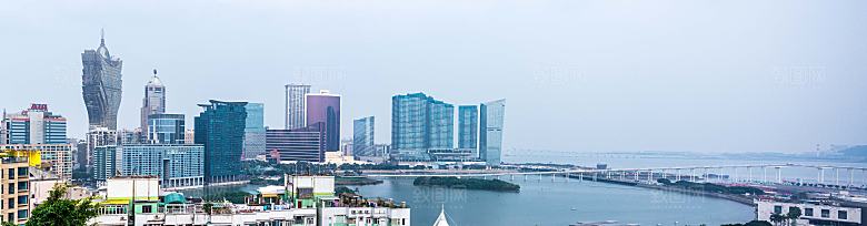 澳门旅游风景城市摄影封面照片澳门网红