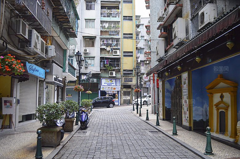 澳门旅游风景城市摄影封面照片澳门网红