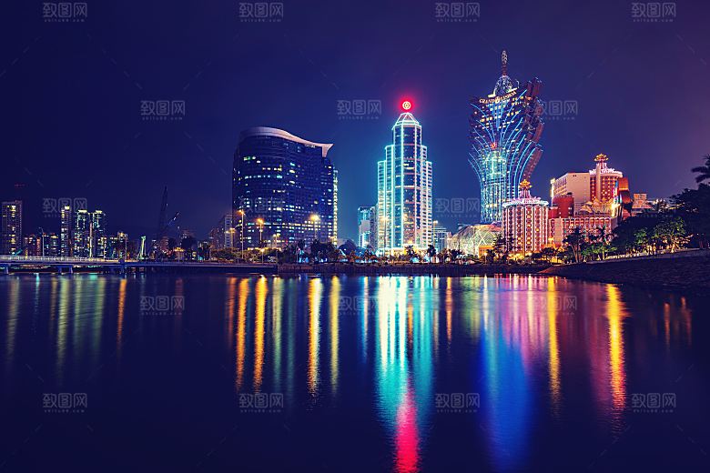 澳门旅游风景城市摄影封面照片澳门网红图片