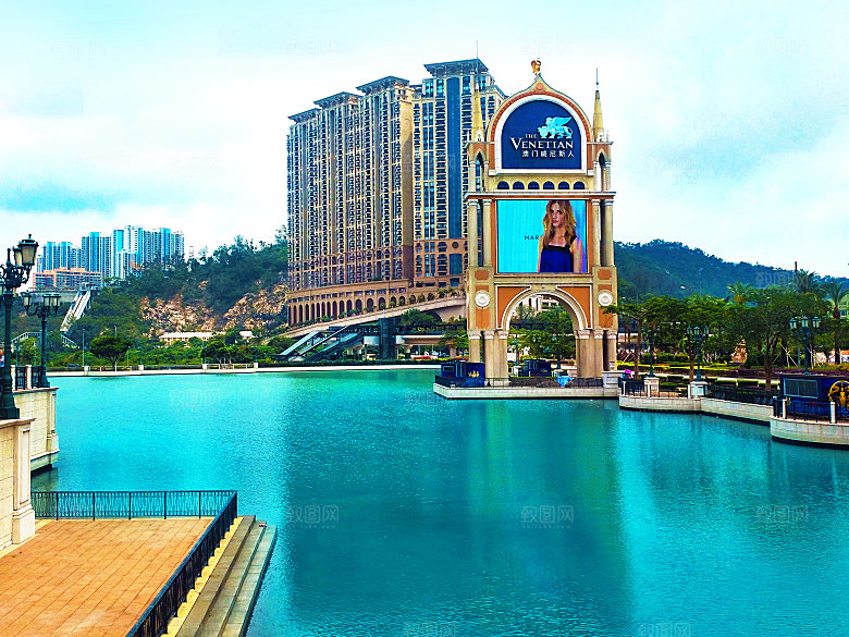 澳门旅游风景城市摄影封面照片澳门网红图片