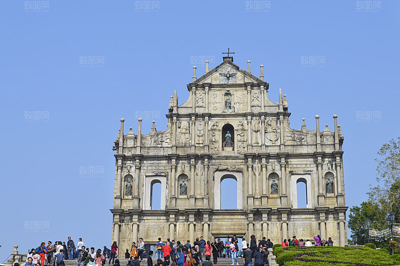 澳门旅游风景城市摄影封面照片澳门网红图片