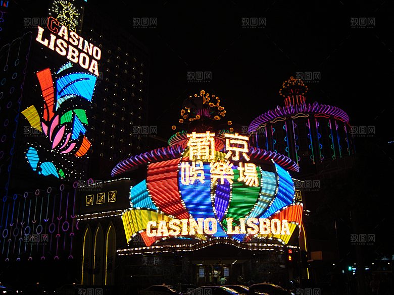 澳门旅游风景城市摄影封面照片澳门网红