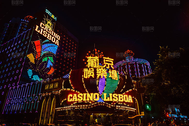 澳门旅游风景城市摄影封面照片澳门网红
