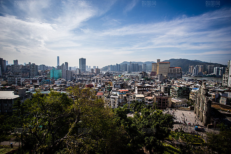 澳门旅游风景城市摄影封面照片澳门网红