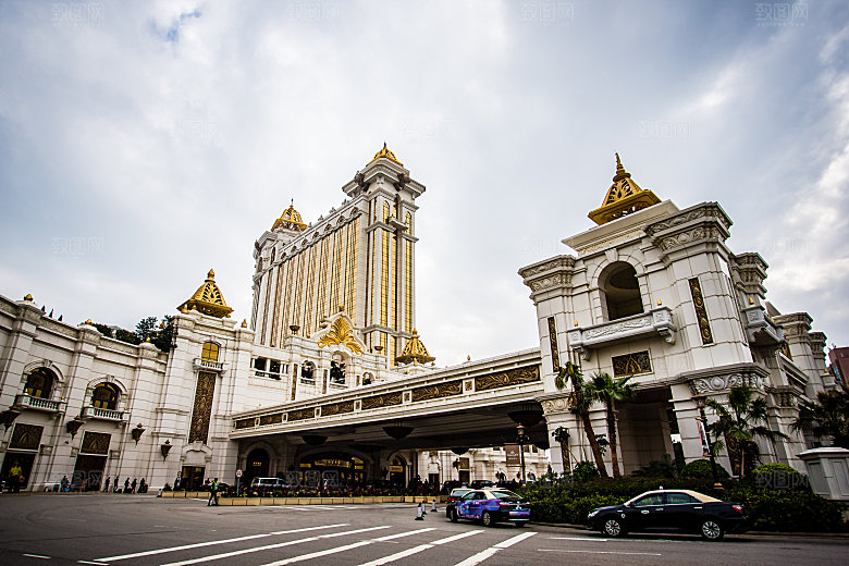 澳门旅游风景城市摄影封面照片澳门网红
