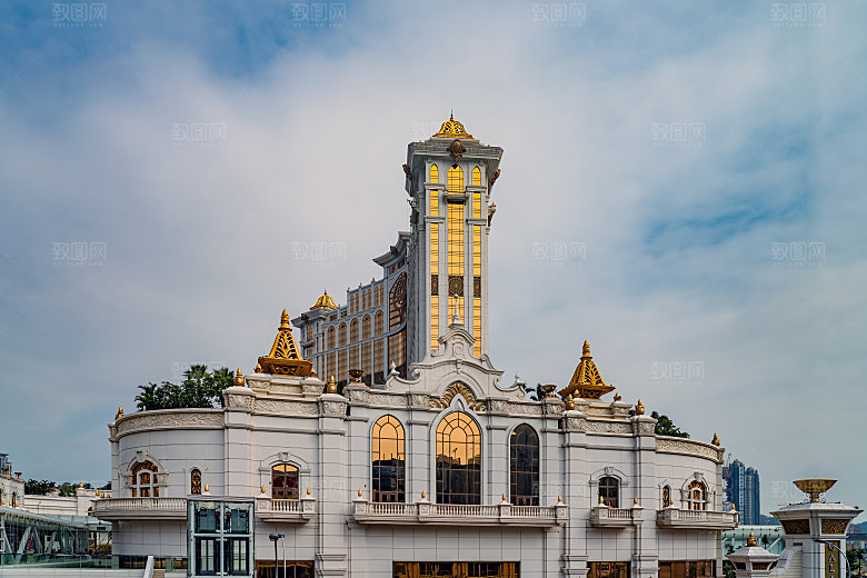 澳门旅游风景城市摄影封面照片澳门网红